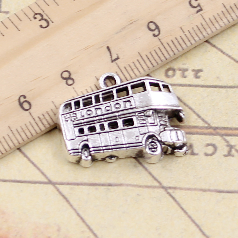 Jewelry Making In London - 10pcs Pendenti e Ciondoli London bus