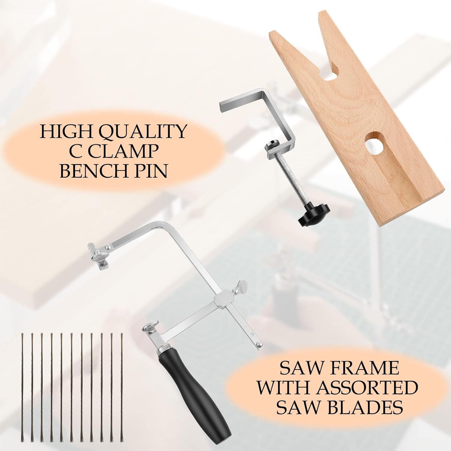 Jewelry Making Tools And Supplies - Set di Seghe da Gioielliere 3-in-1