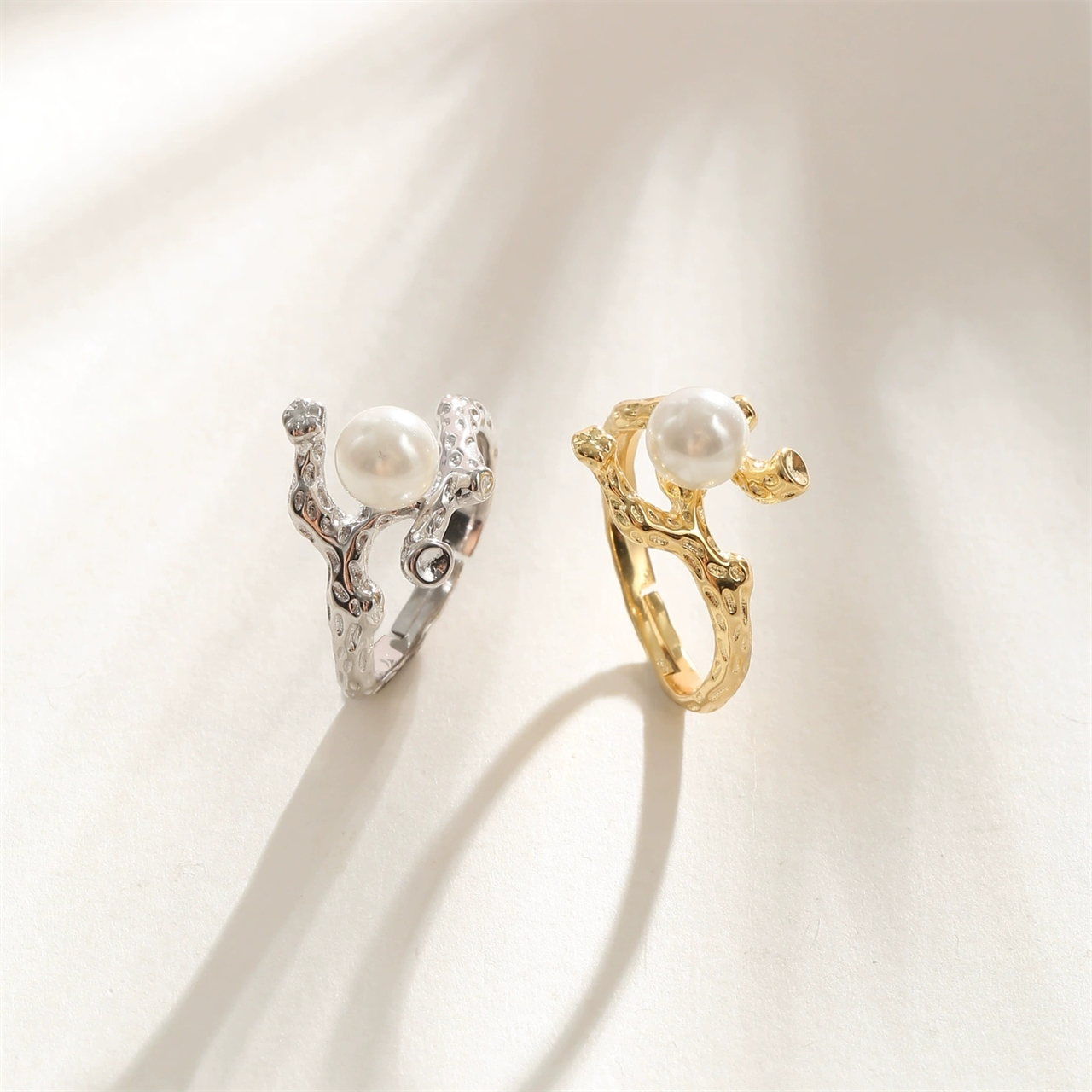 Ring Blank Adjustable - Anello Vintage in Argento Sterling S925