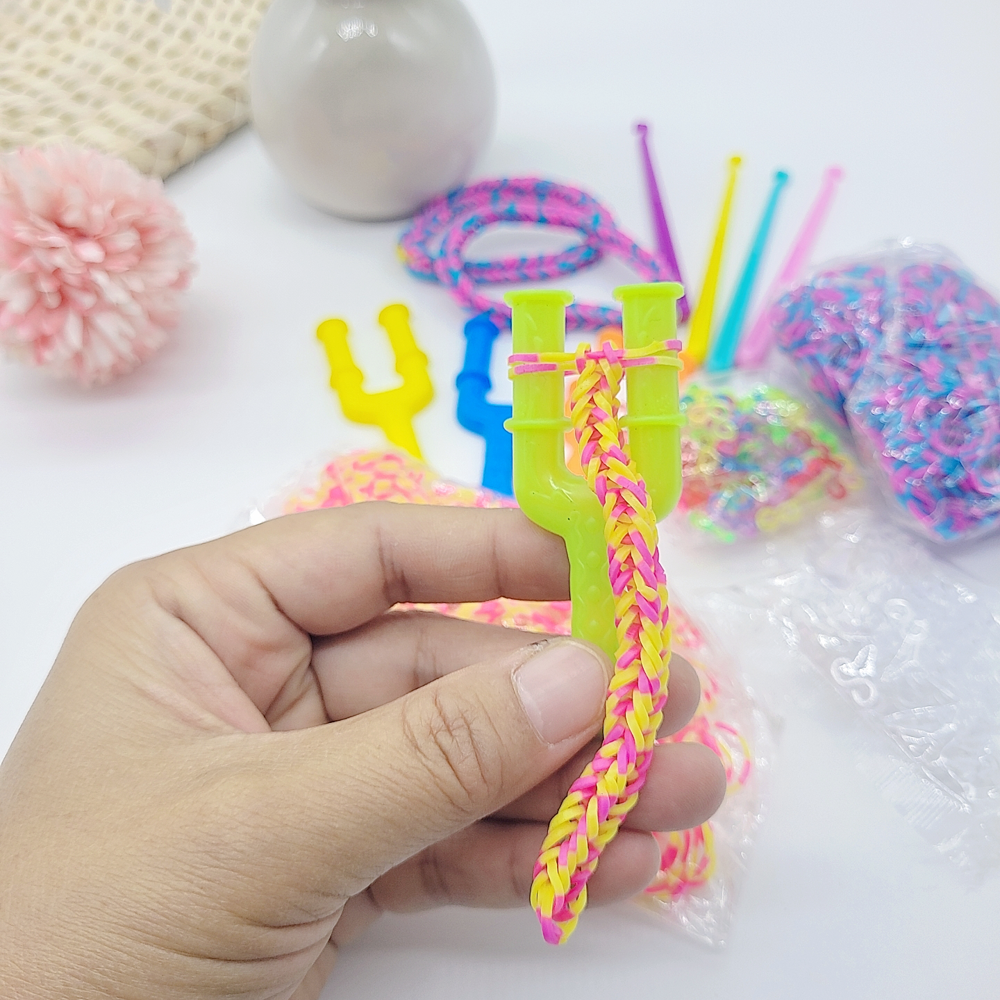 Jewelry Making Diy Kit - Set di braccialetti dell'amicizia, include 2