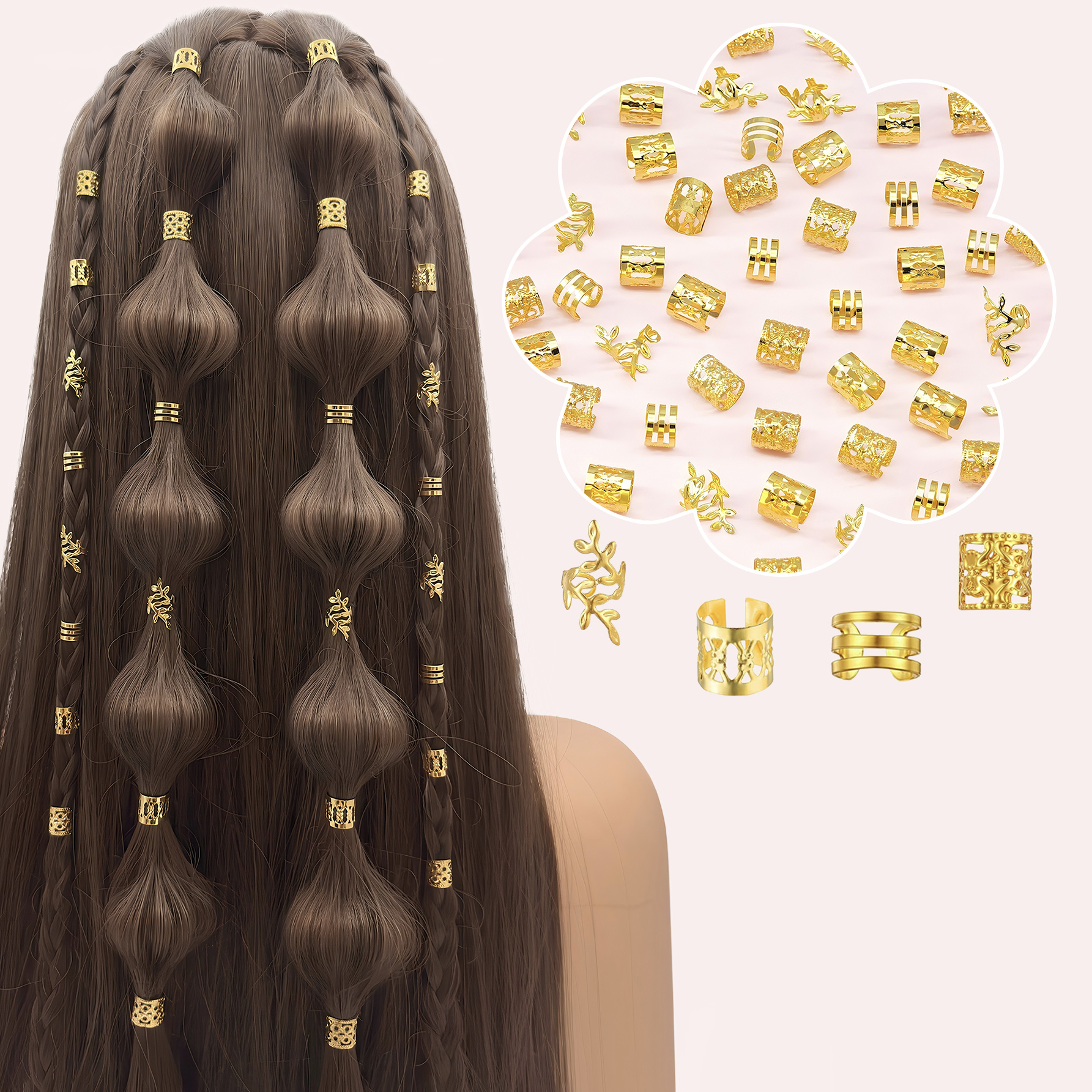 Jewelry Making For Adults - 80 Pezzi Fermagli per Capelli Regolabili,