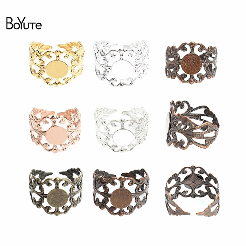 Ring Blank Adjustable - BoYuTe (20 Pezzi/lottp) 8 MILLIMETRI Anello