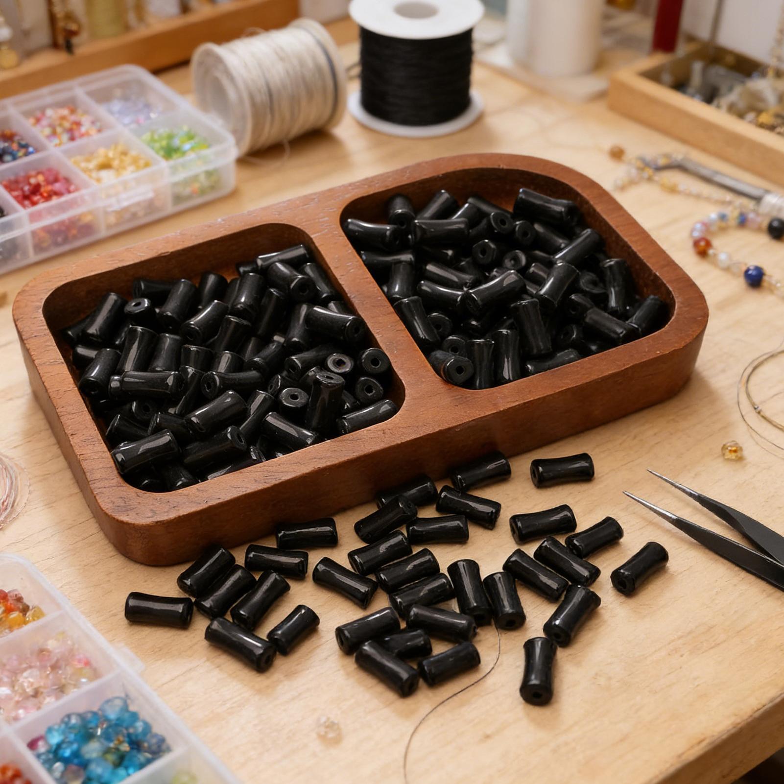 Jewelry Making Workshop For Kids - Perline di vetro, 50 pezzi, accessori