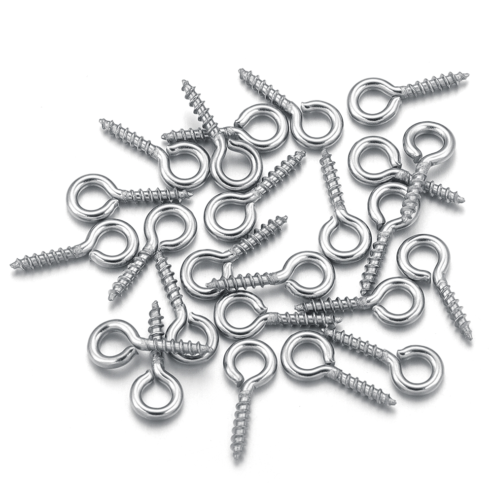 Jewelry Making Thread - 100 pz/lotto In Acciaio Inox Mini