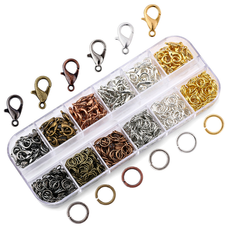 Jewelry Making Tools And Supplies - Set di Componenti per Gioielli: Anelli
