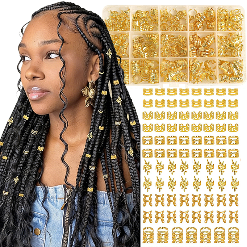 Jewelry Making For Adults - 210 pz Oro Argento Colore Dreadlock