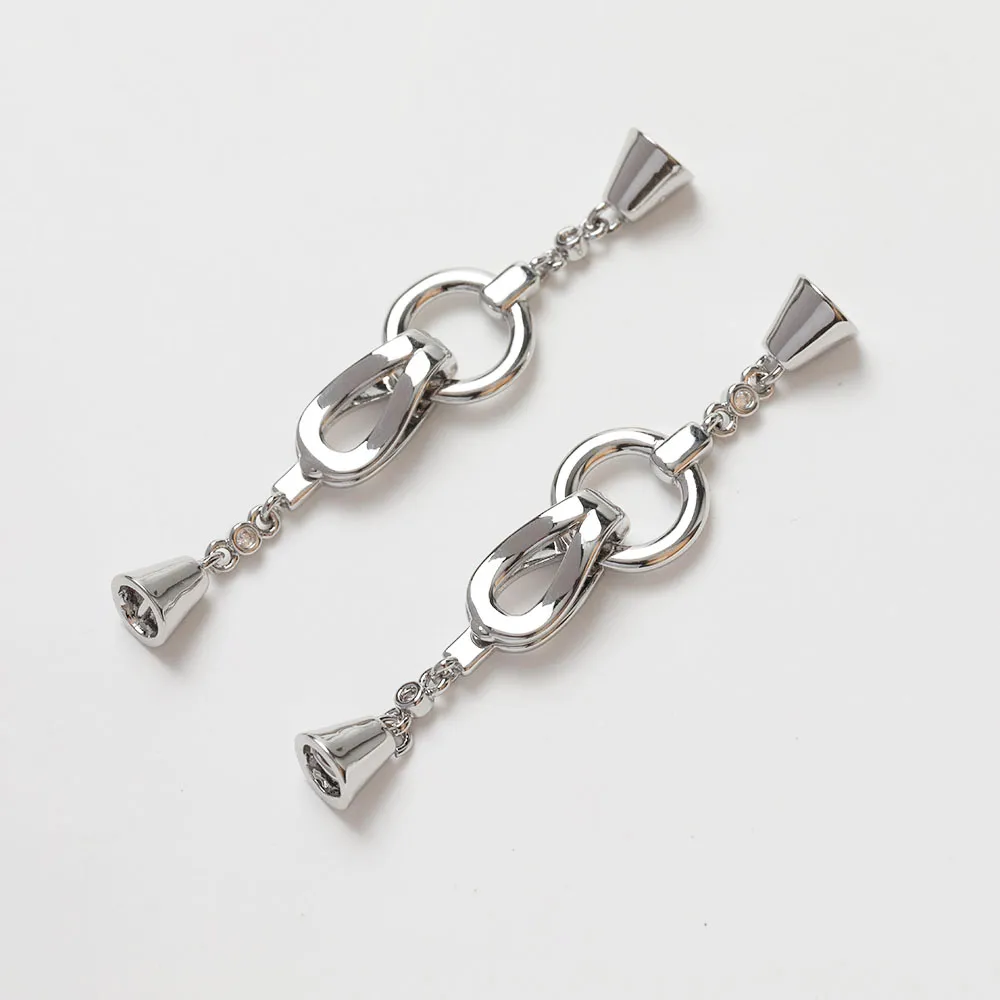 1 PZ Cz Pavimenta Collana Conn - Jewelry Making Tools And Supplies recensione e prezzo