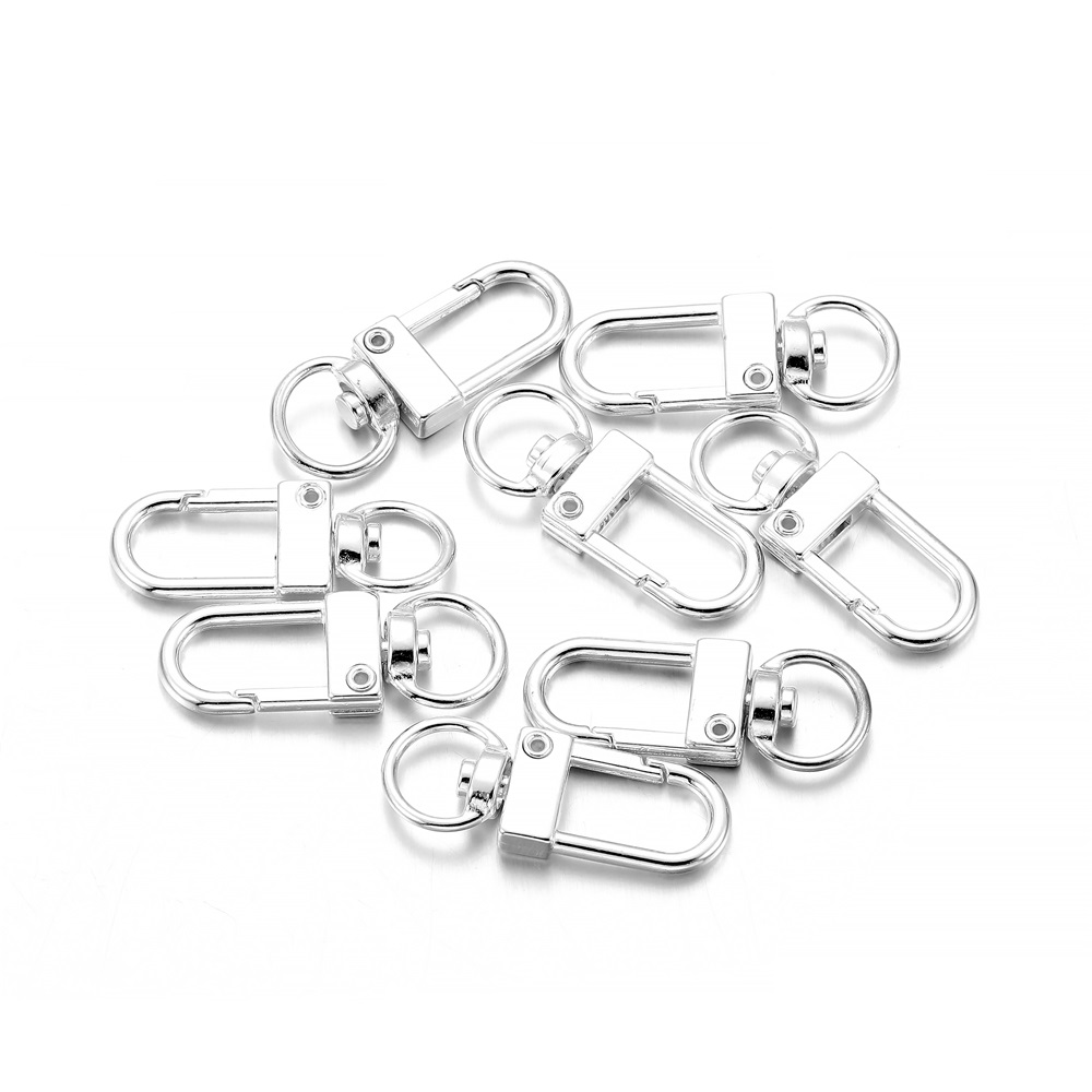 10 pz/confezione Moschettoni G - Jewelry Making Articles recensione e prezzo