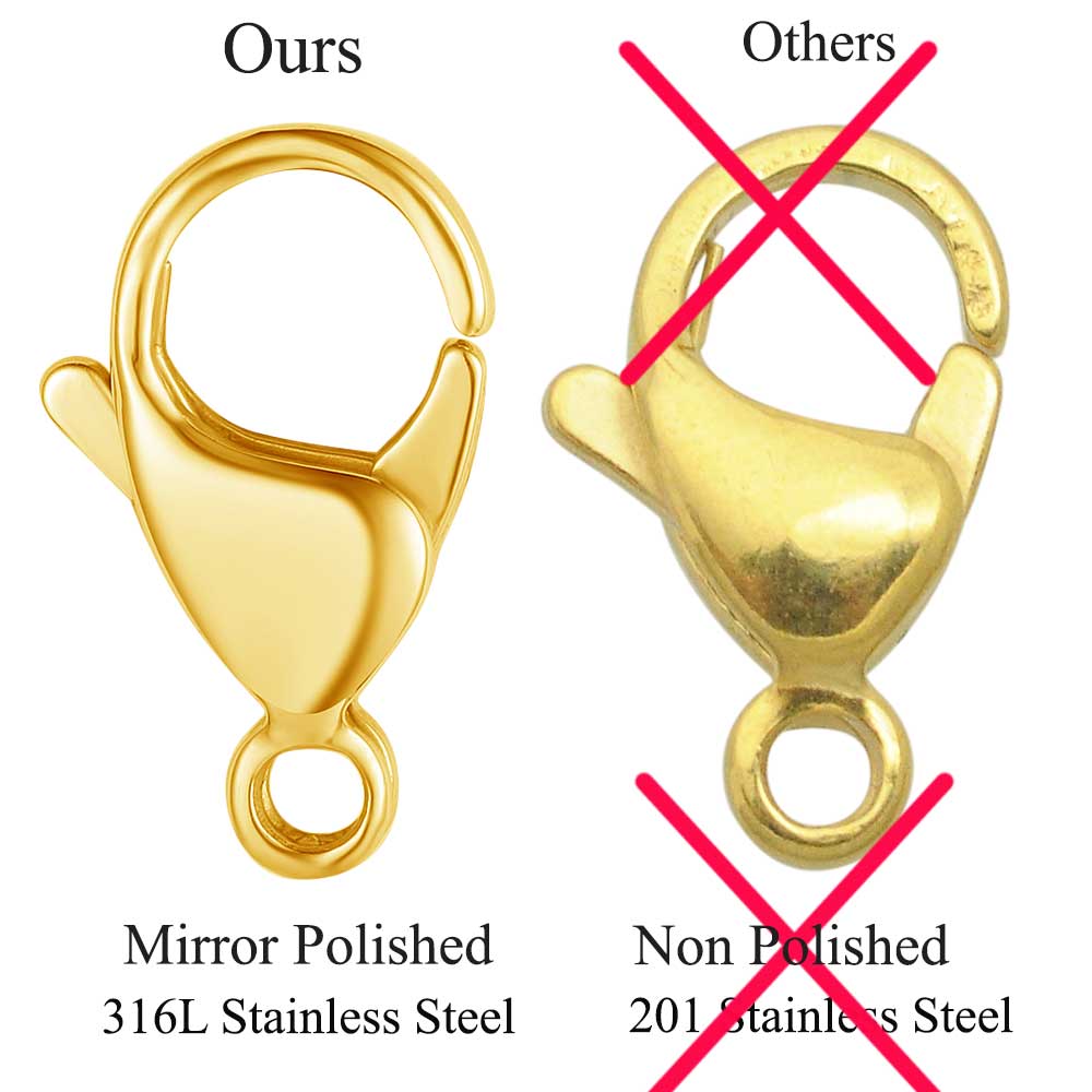 Chiusure a Moschettone in Acci - Jewelry Making Materials recensione e prezzo