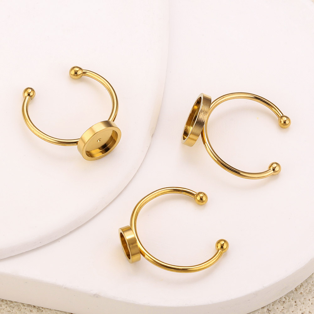 10 Pezzi Base per Cabochon Rot - Ring Blank Adjustable recensione e prezzo