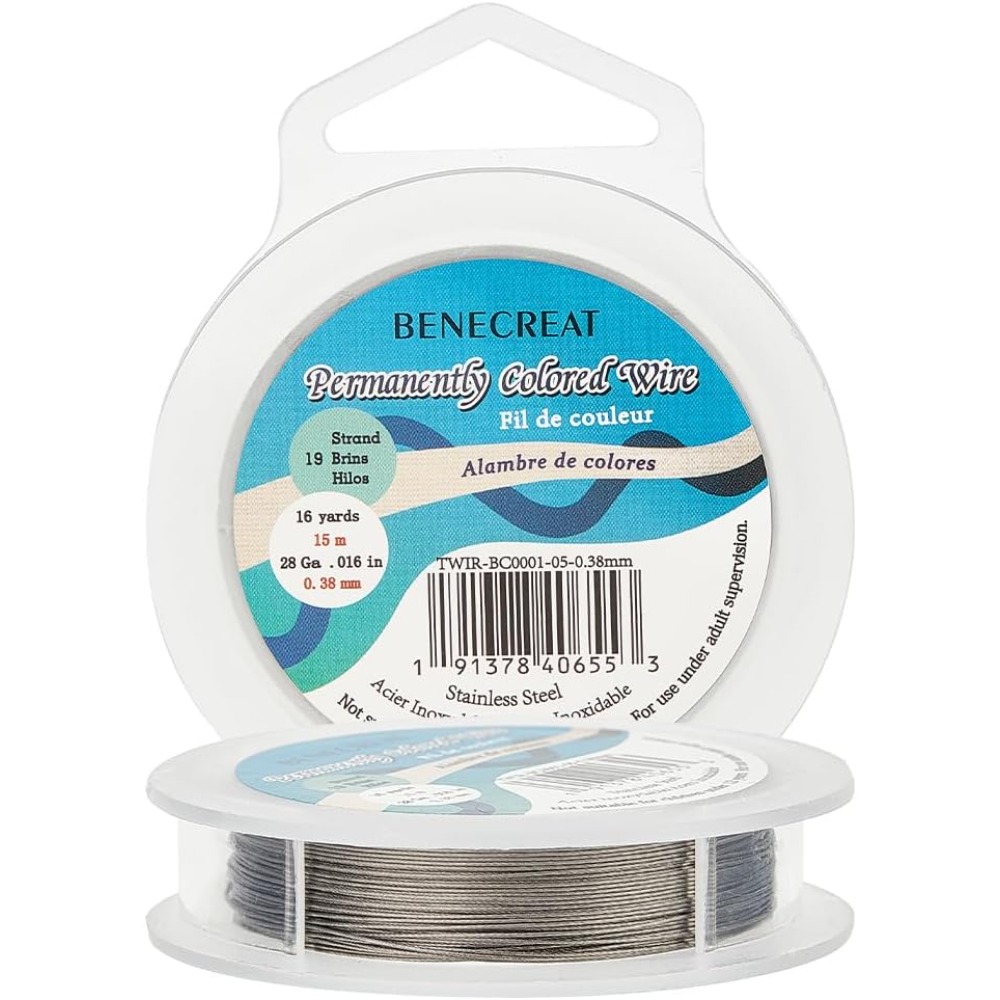 Filo per perline a 19 fili (0, - Jewelry Making Diy Kit recensione e prezzo