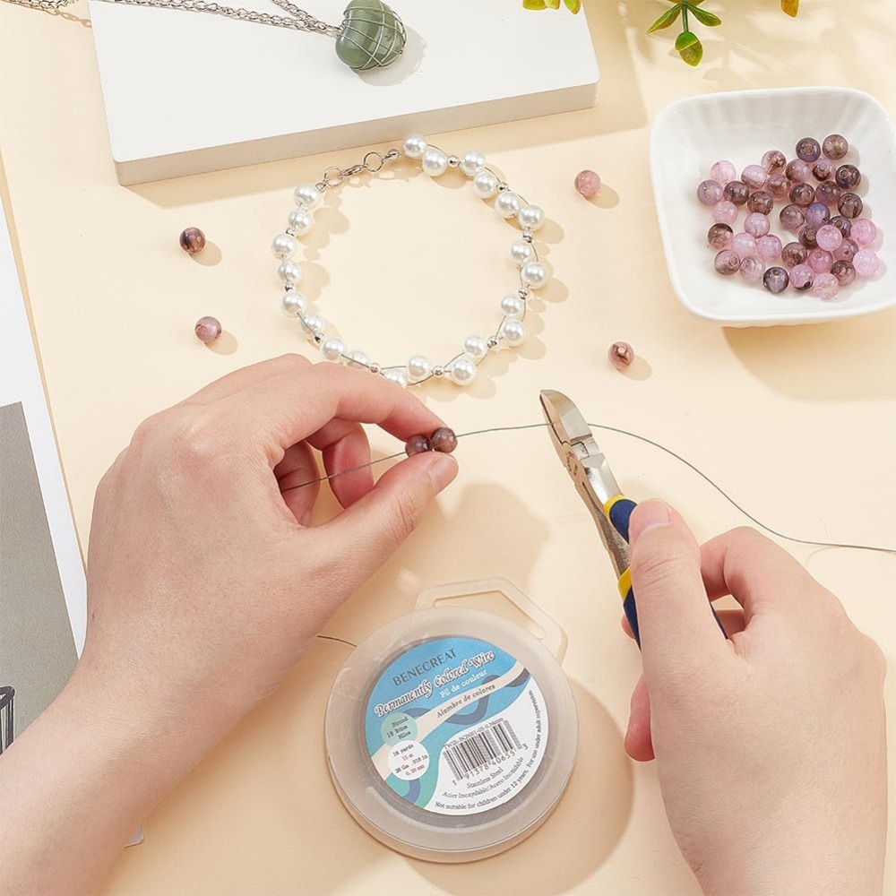 Filo per perline a 19 fili (0, - Jewelry Making Diy Kit recensione e prezzo