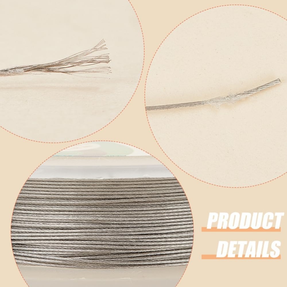 Filo per perline a 19 fili (0, - Jewelry Making Diy Kit recensione e prezzo