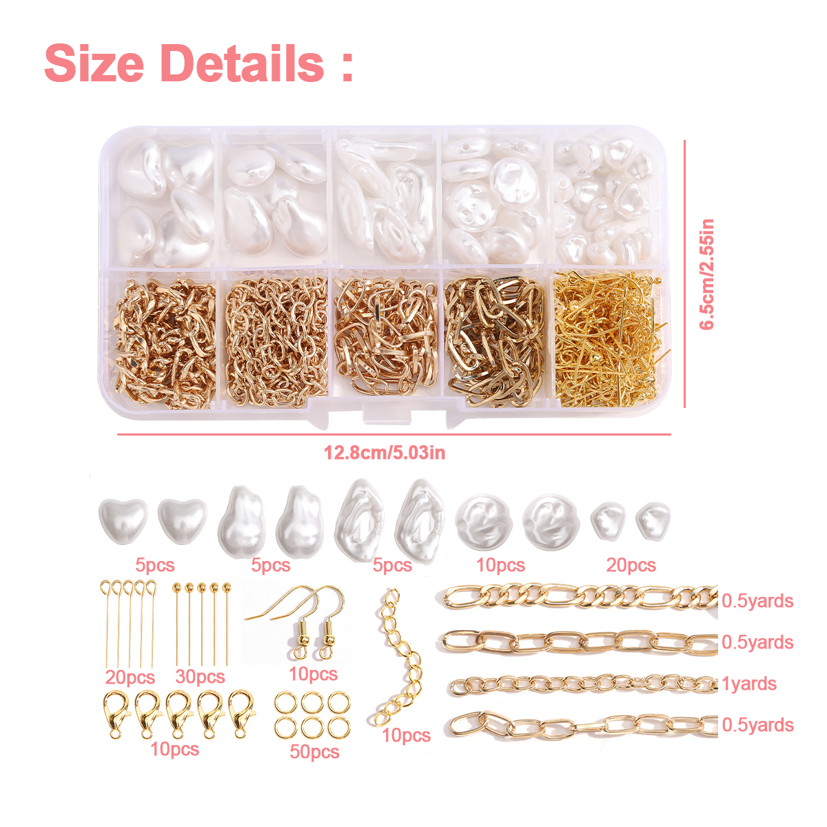Set di 179/366 Pezzi in ABS, P - Jewelry Making Diy Kit recensione e prezzo