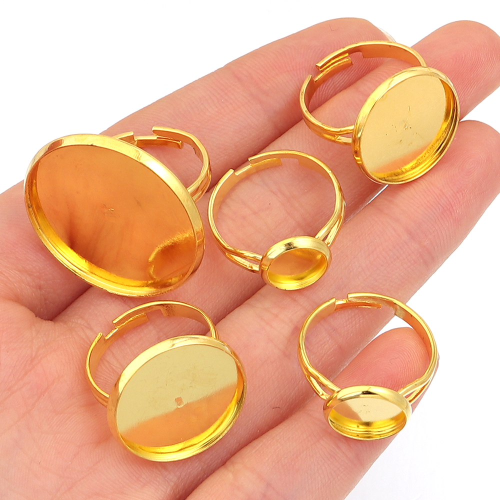10 Pezzi/Lotto Base Anello Reg - Ring Blank Adjustable recensione e prezzo