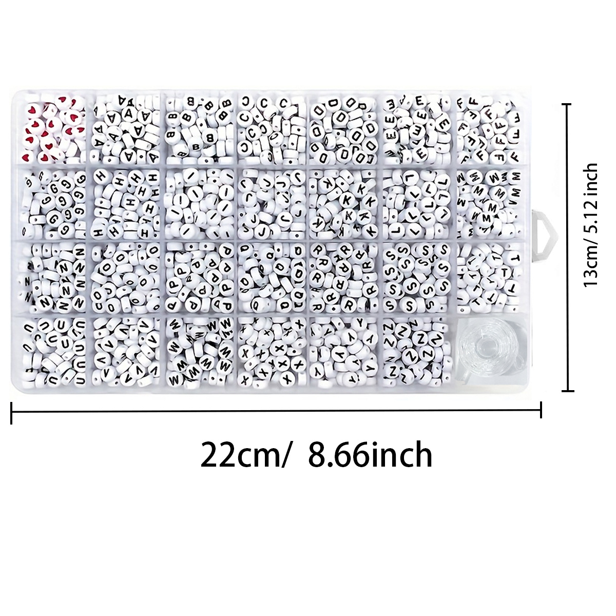 1300 perline rotonde in acrili - Jewelry Making Thread recensione e prezzo