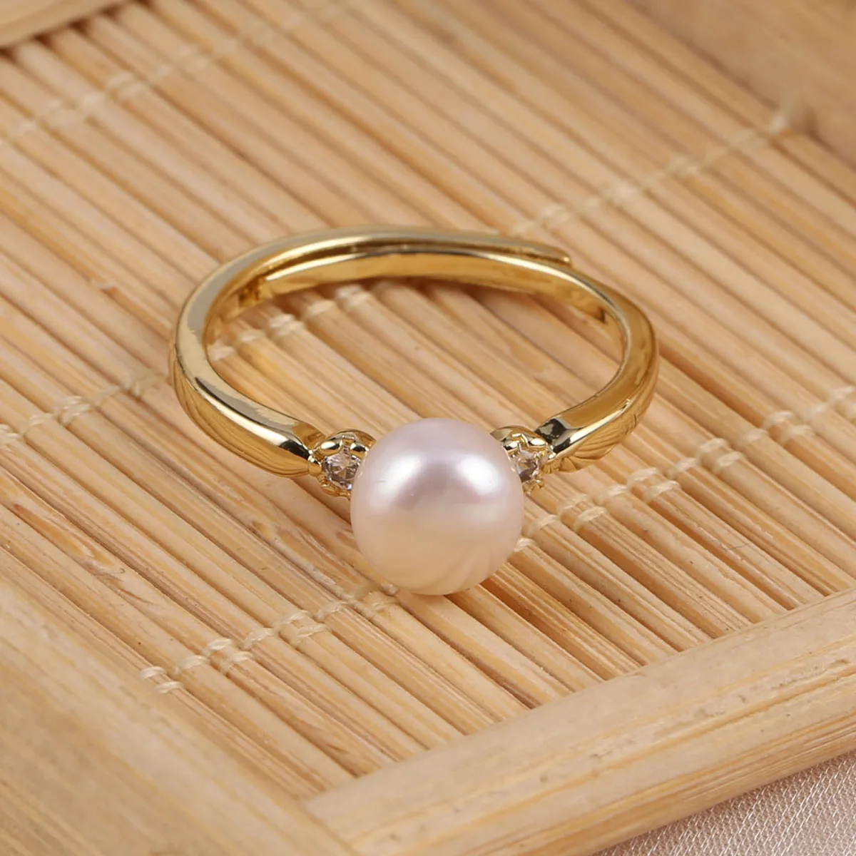 Anelli di perle d'acqua dolce  - Ring Blank Adjustable recensione e prezzo