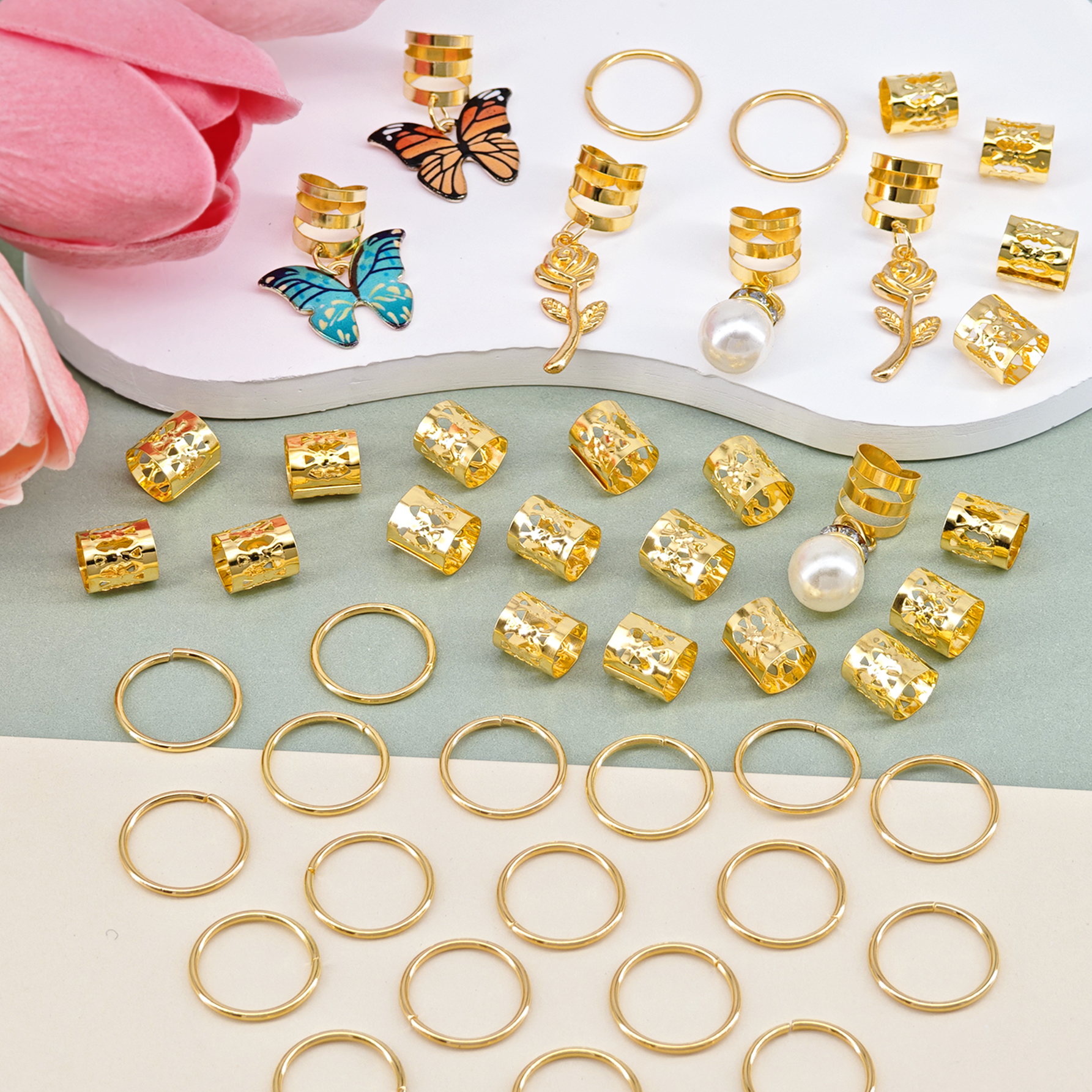 46 pezzi clip a treccia con fa - Jewelry Making For Adults recensione e prezzo