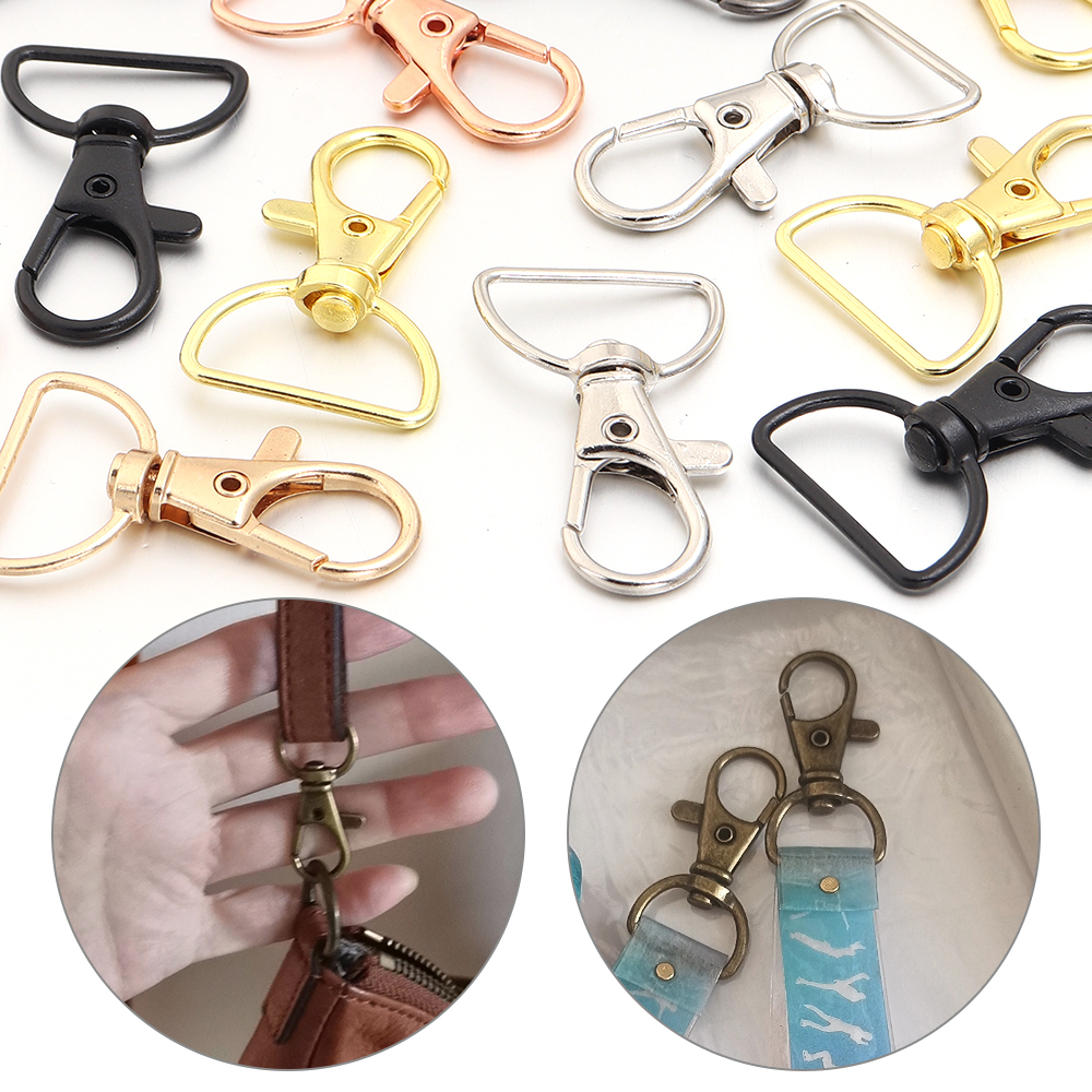 10 pz/lotto Moschettoni Girevo - Jewelry Making Materials recensione e prezzo