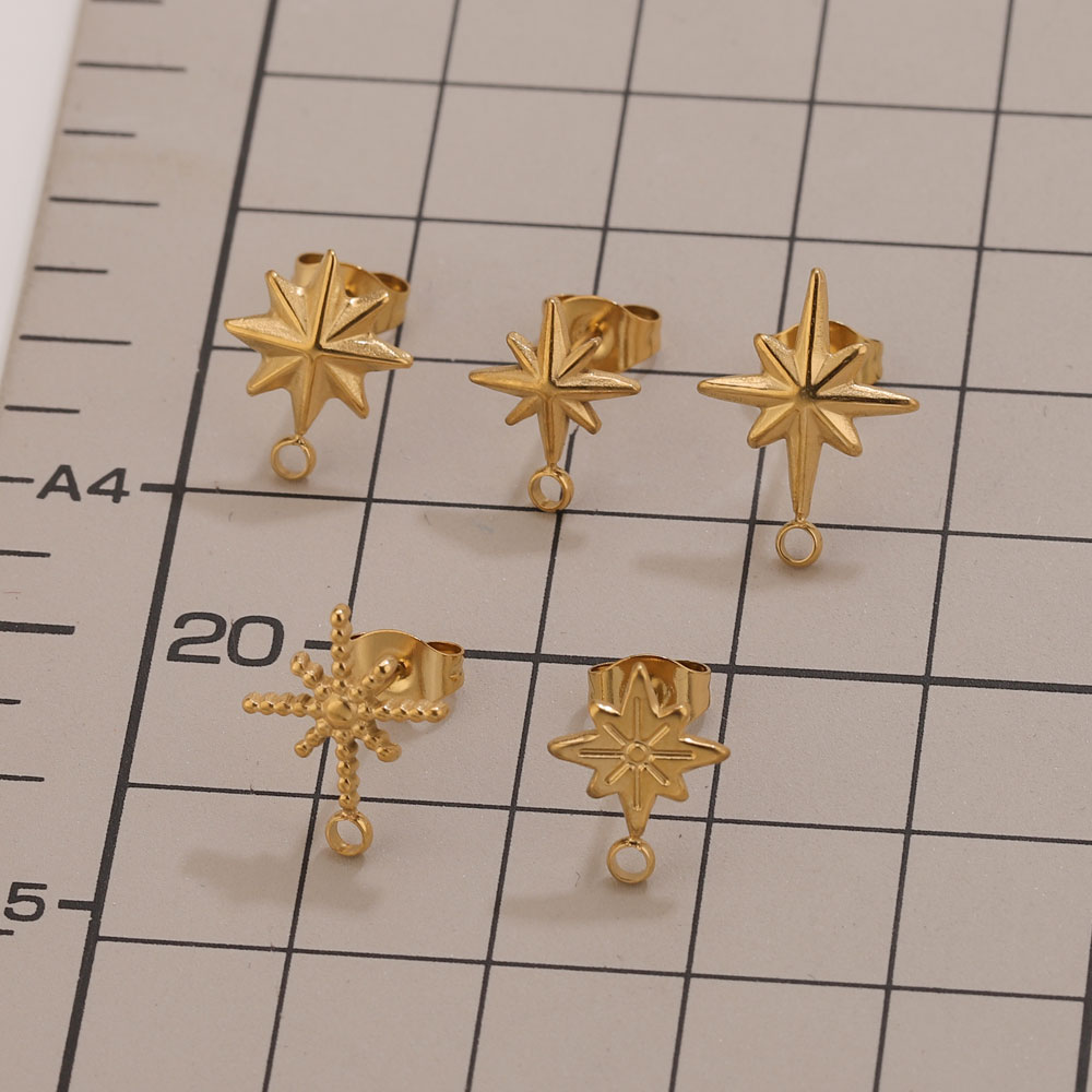 6 pz. Orecchini a Stella in Ac - Jewelry Making Soldering Kit recensione e prezzo