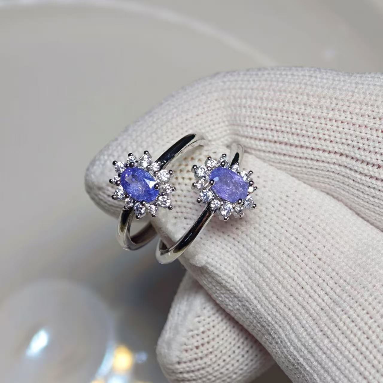Anello in Tanzanite Naturale R - Ring Blank Adjustable recensione e prezzo