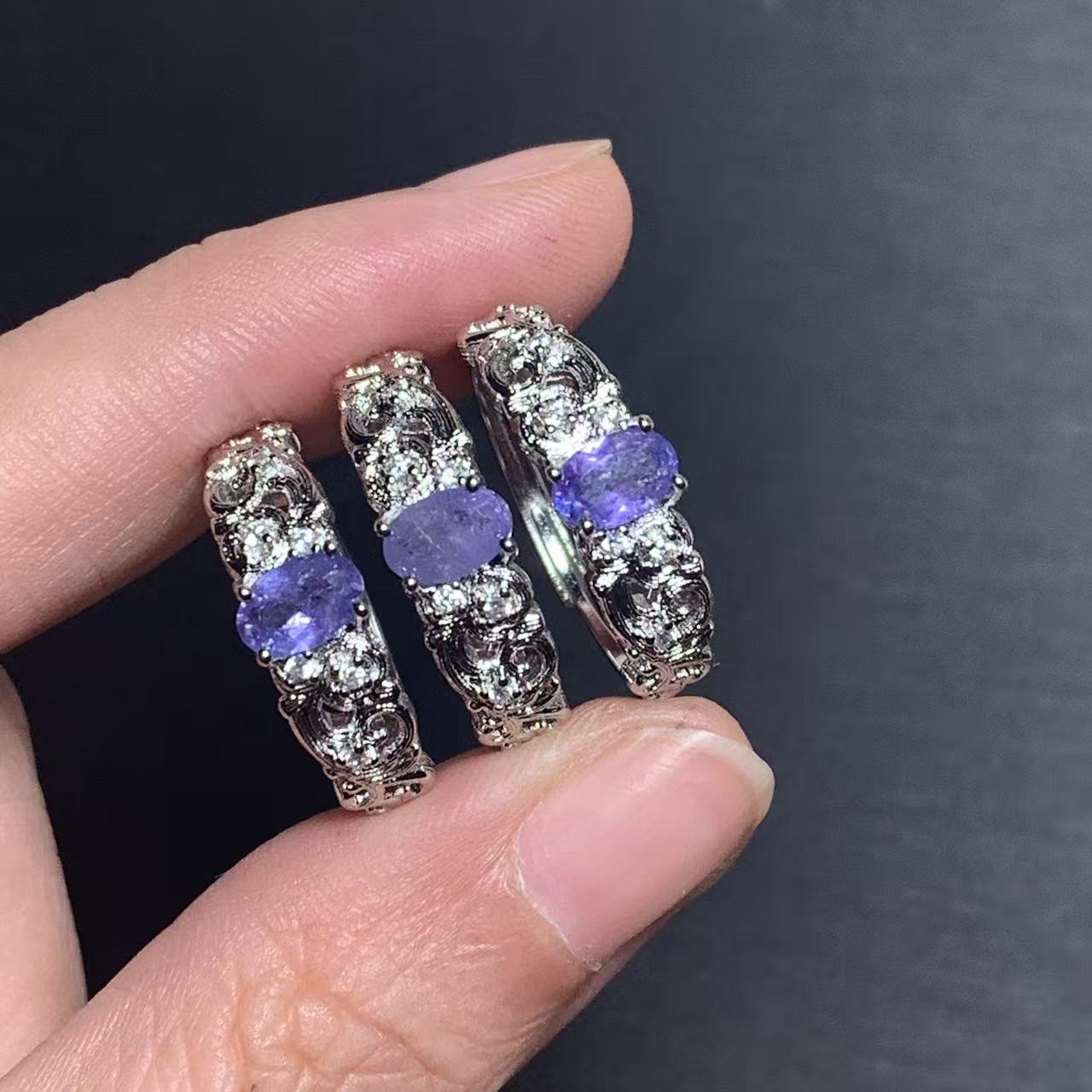 Anello in Tanzanite Naturale R - Ring Blank Adjustable recensione e prezzo