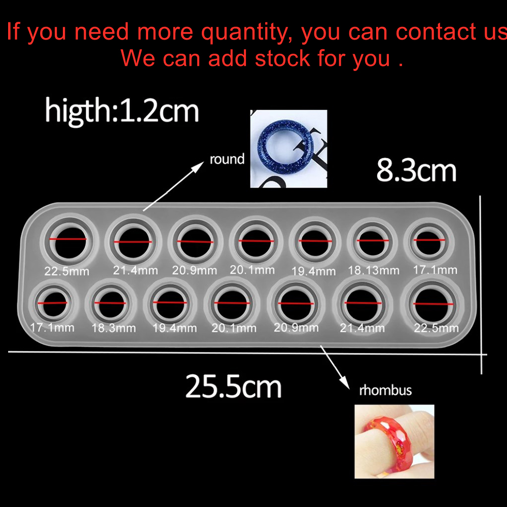 1 pz anelli resina epossidica  - Jewelry Making Tools And Supplies recensione e prezzo