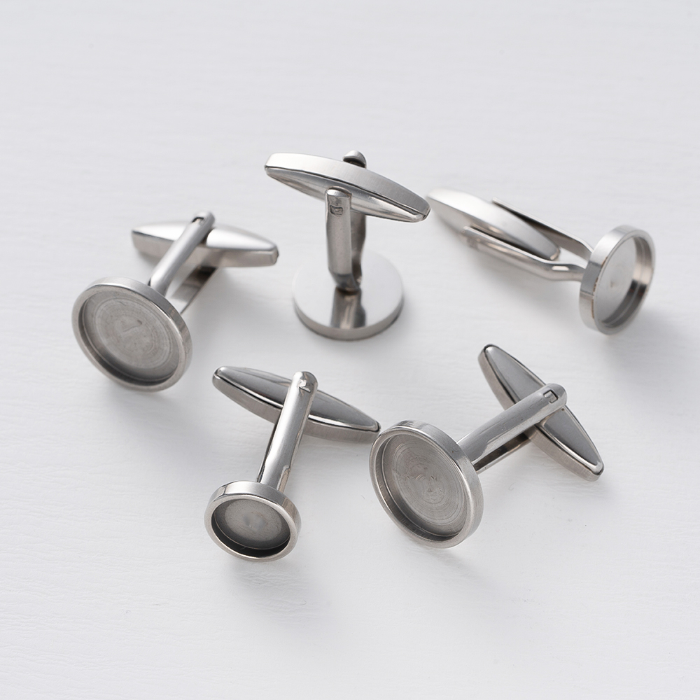 5 pezzi gemelli in acciaio ino - Jewelry Making For Adults recensione e prezzo