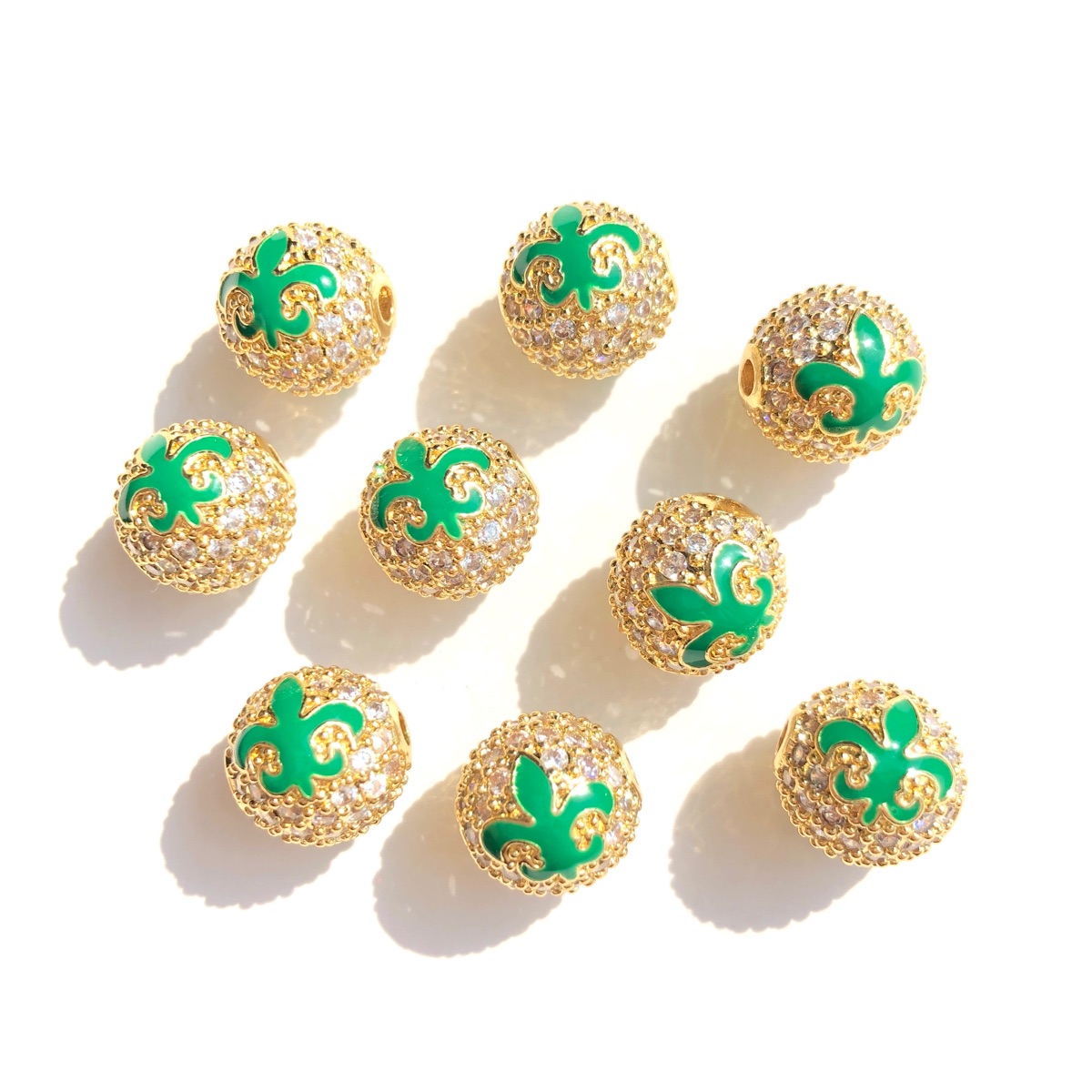 9 pz. Perline distanziatrici s - Jewelry Making New Orleans recensione e prezzo