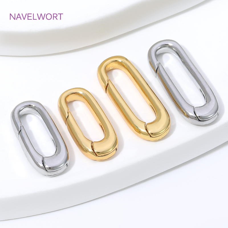 1/2/4 Pezzi Chiusura a Molla O - Jewelry Making Articles recensione e prezzo