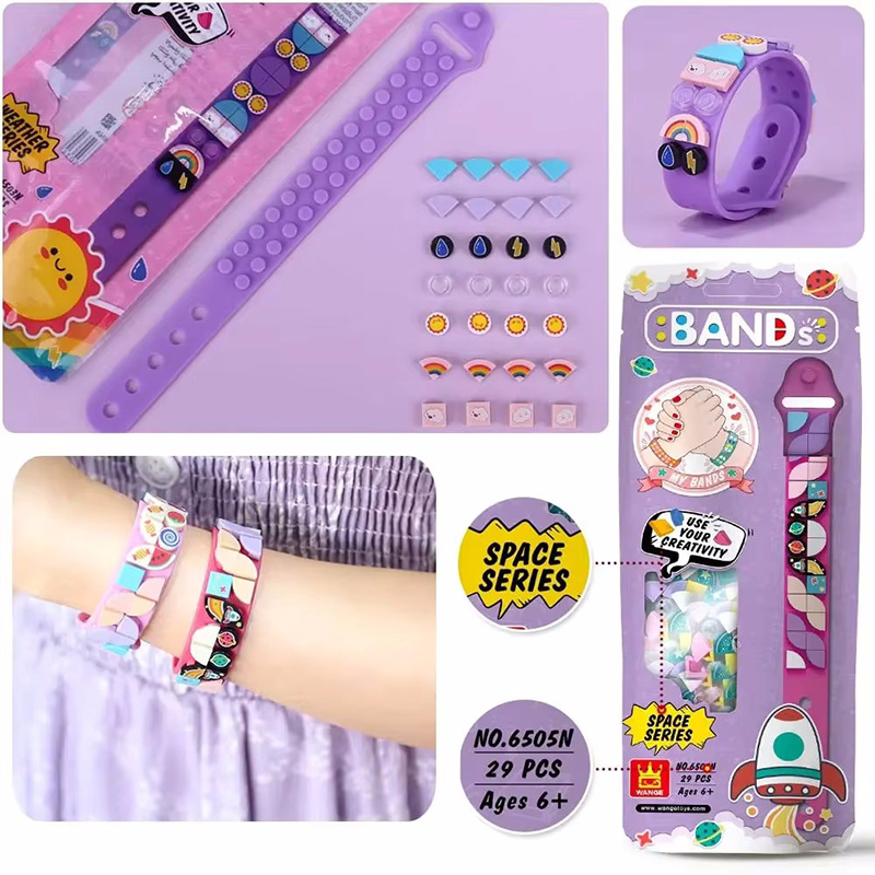 6 pz/set bambini blocchi di co - Jewelry Making Diy Kit recensione e prezzo