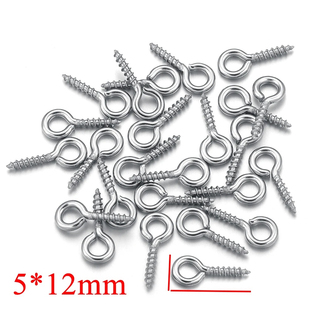 100 pz/lotto In Acciaio Inox M - Jewelry Making Thread recensione e prezzo