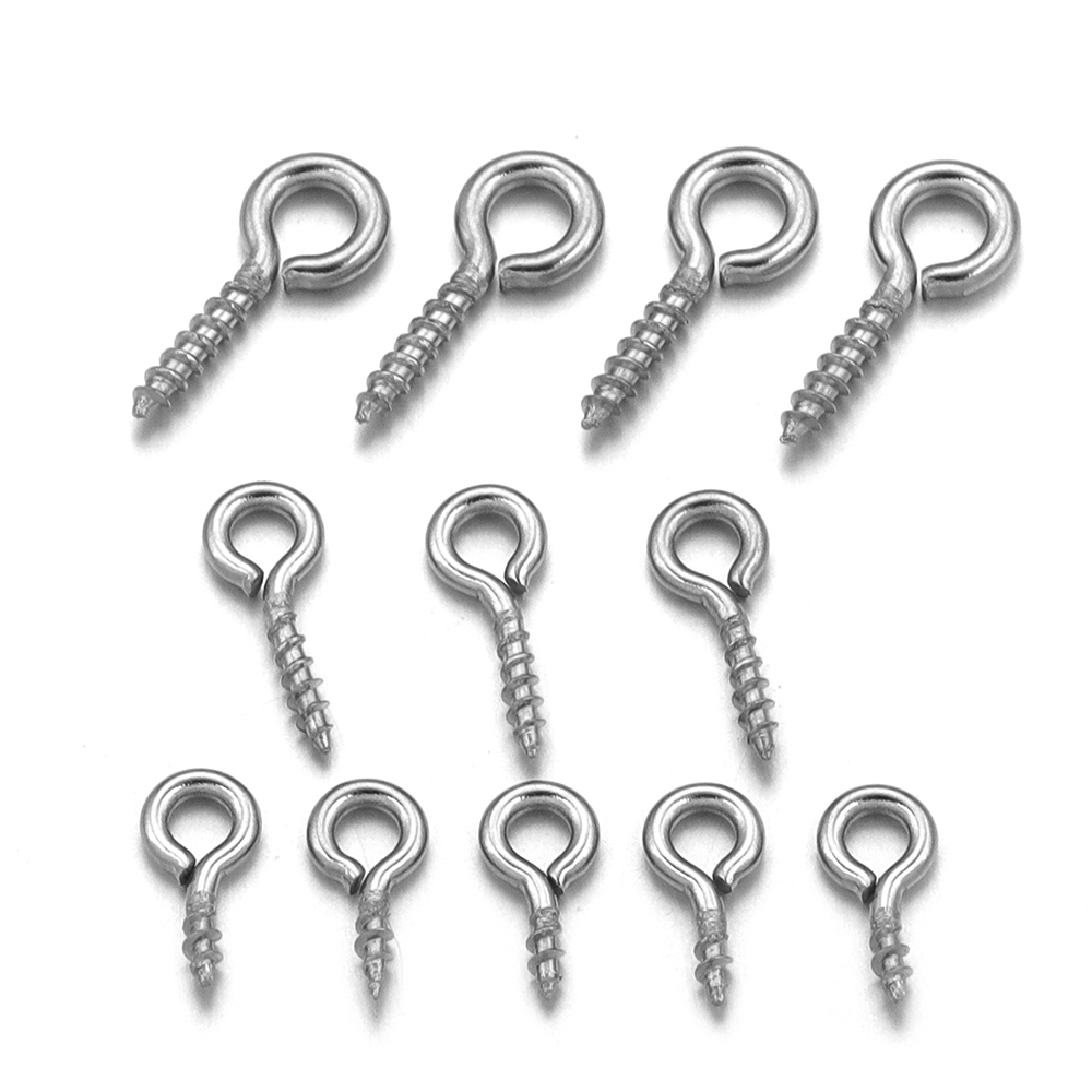 100 pz/lotto In Acciaio Inox M - Jewelry Making Thread recensione e prezzo