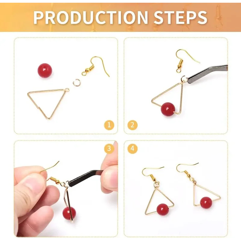 100/500 pz FAI DA TE Risultati - Jewelry Making Materials recensione e prezzo