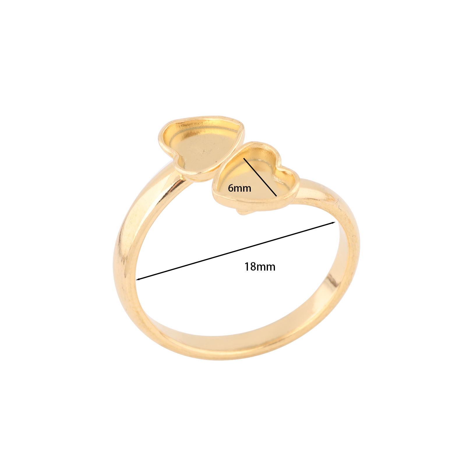 10 pezzi in acciaio inossidabi - Ring Blank Adjustable recensione e prezzo