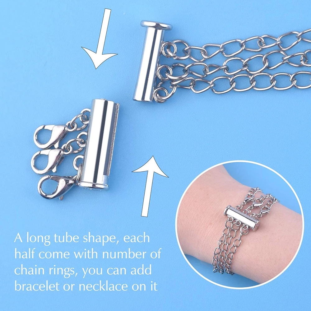 2 pezzi di collana multifilo c - Jewelry Making Materials recensione e prezzo