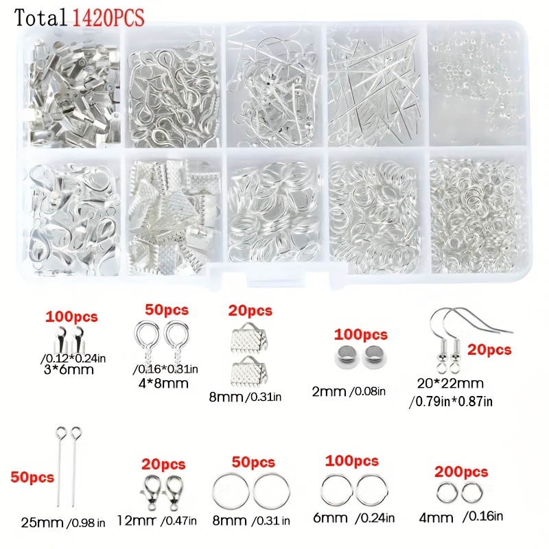 Set di 1420 Pezzi per Creazion - Jewelry Making Diy Kit recensione e prezzo