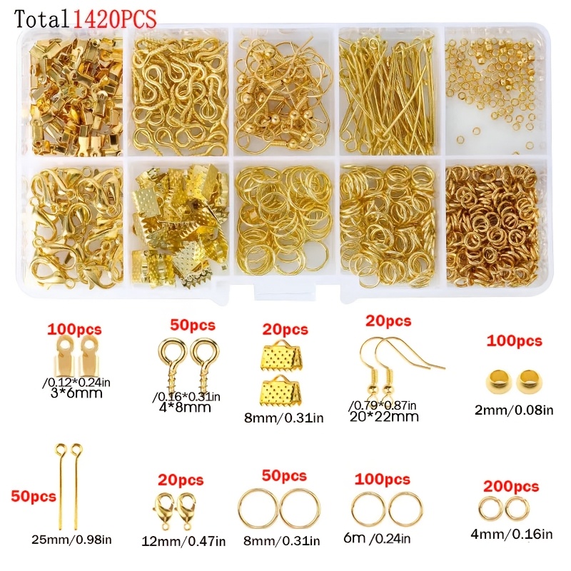 Set di 1420 Pezzi per Creazion - Jewelry Making Diy Kit recensione e prezzo