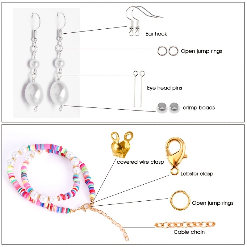 Set di 1420 Pezzi per Creazion - Jewelry Making Diy Kit recensione e prezzo