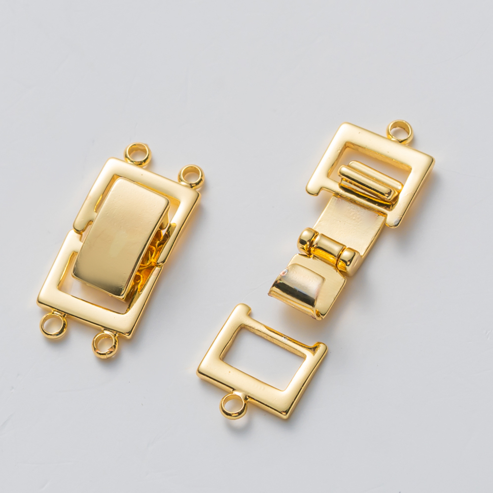 2 pezzi 14K placcato oro chius - Jewelry Making Materials recensione e prezzo